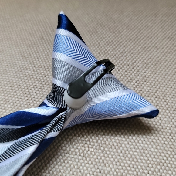 JCPENNY Boys Multi Stripe Clip On Tie - Picture 4 of 5